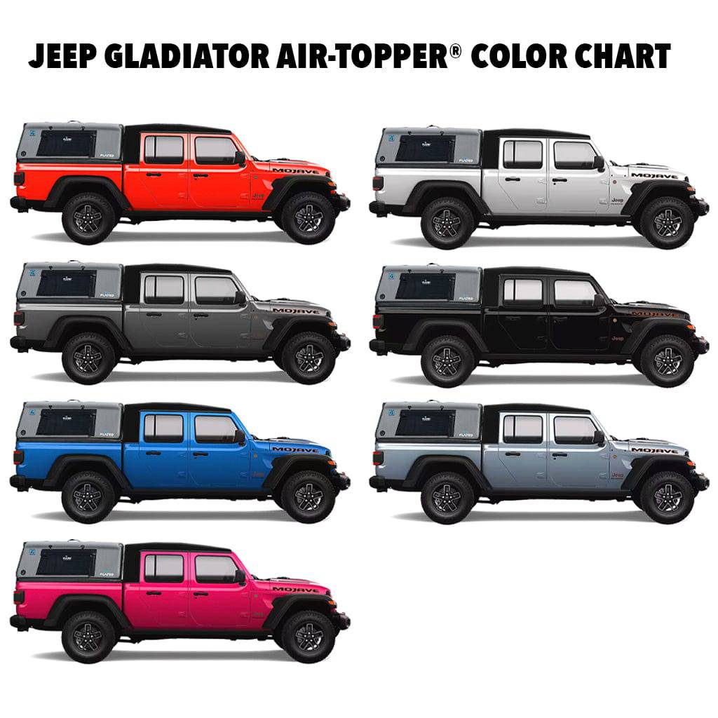 Flated CAP Inflatable Ute Canopy 5' Bed Jeep Gladiator