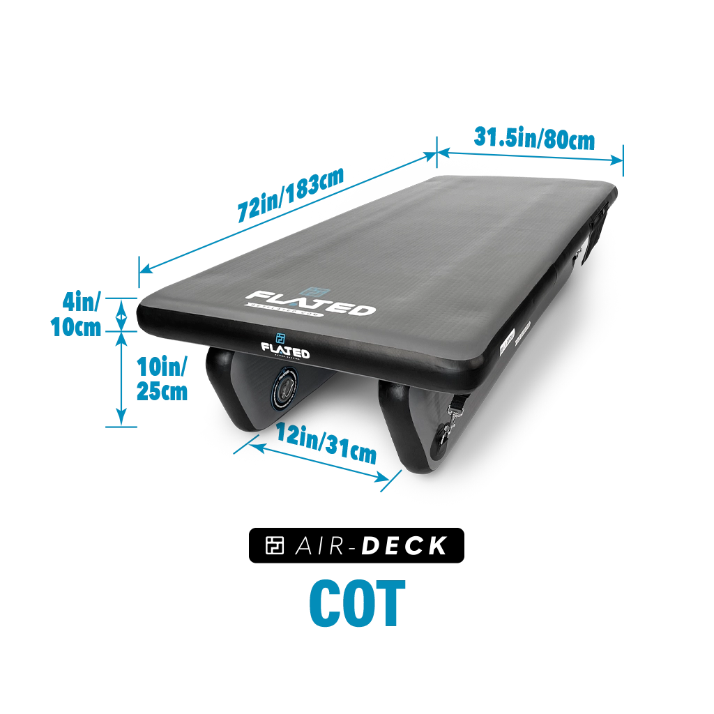 Flated Air-Deck Inflatable Raised Platform