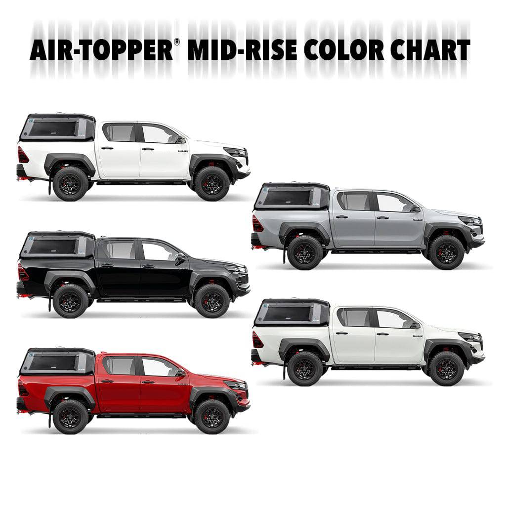 Flated Air-Topper Mid-Rise Inflatable Ute Canopy