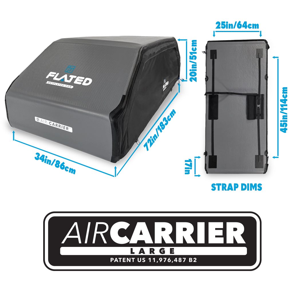 Flated Air-Carrier Inflatable Rooftop Storage