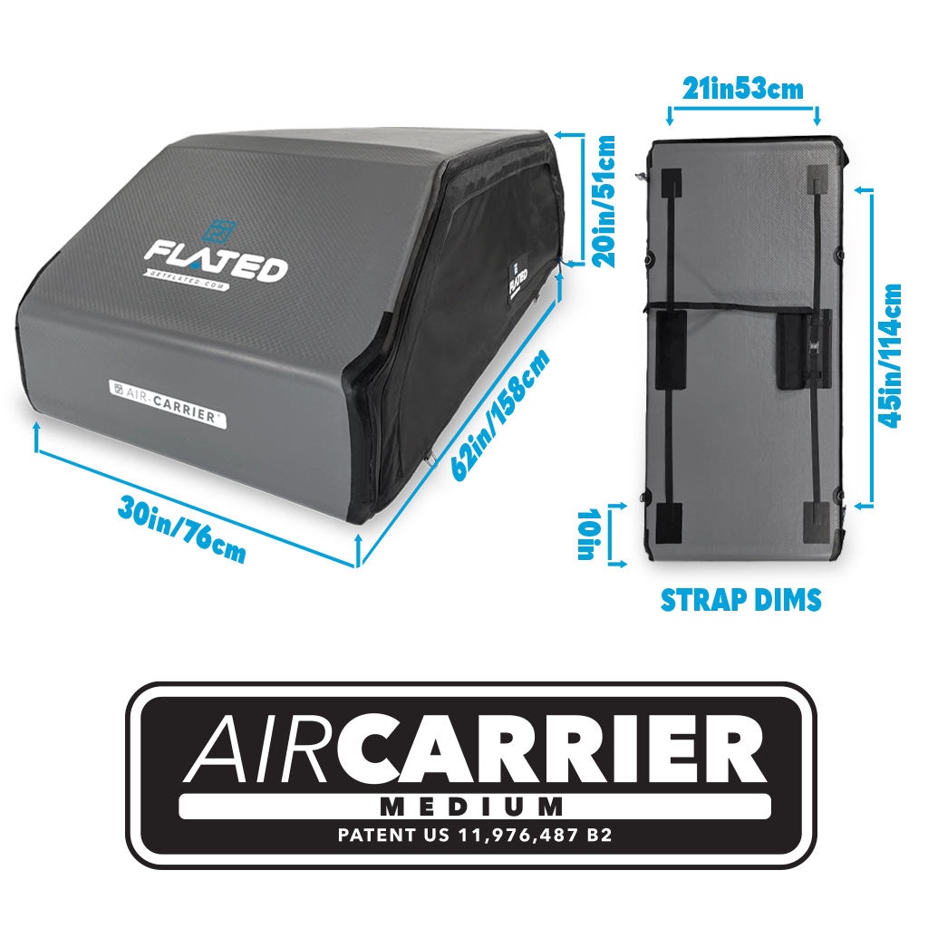Flated Air-Carrier Inflatable Rooftop Storage