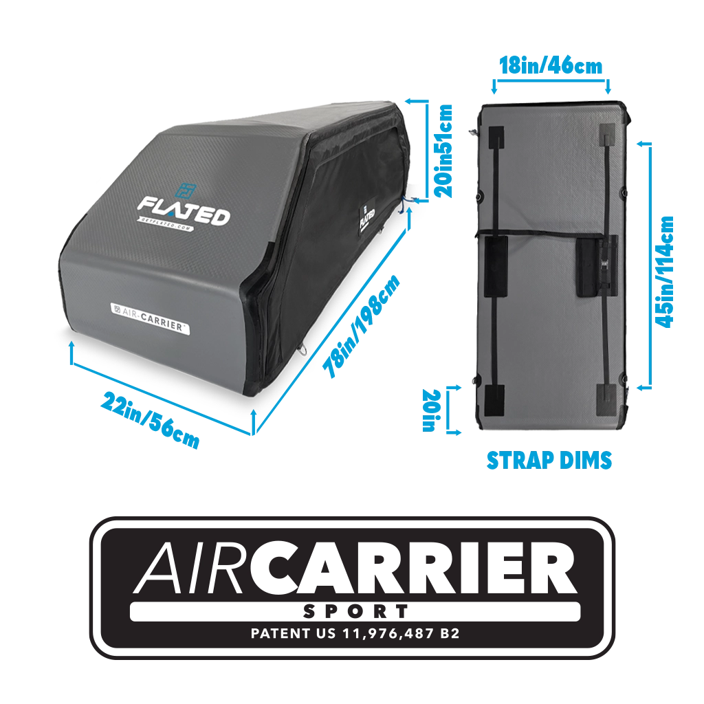 Flated Air-Carrier Inflatable Rooftop Storage
