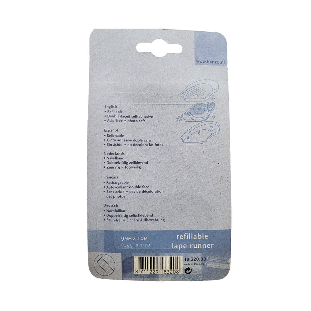 Henzo Photo Tape Runner Refillable