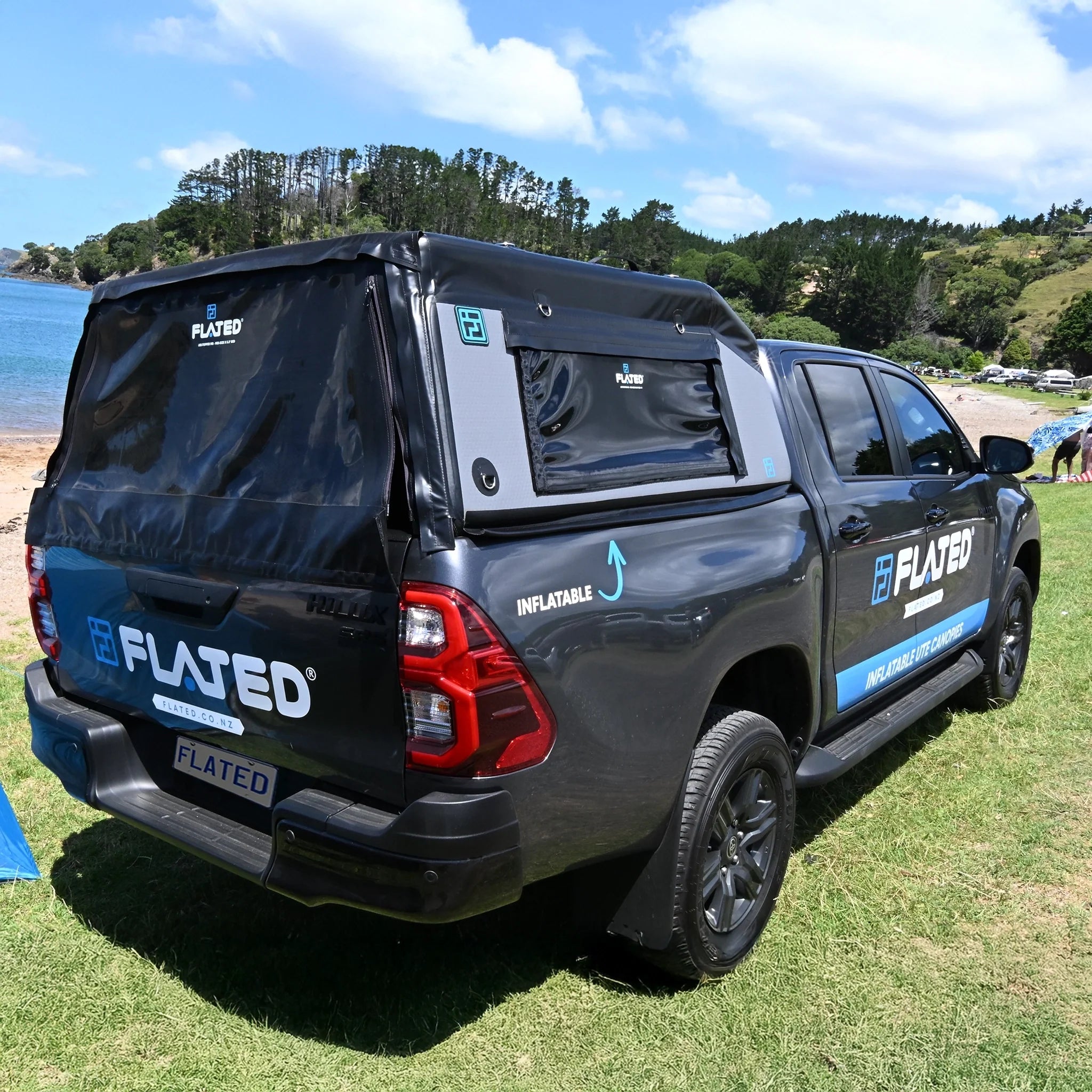 Flated Air-Topper Mid-Rise Inflatable Ute Canopy