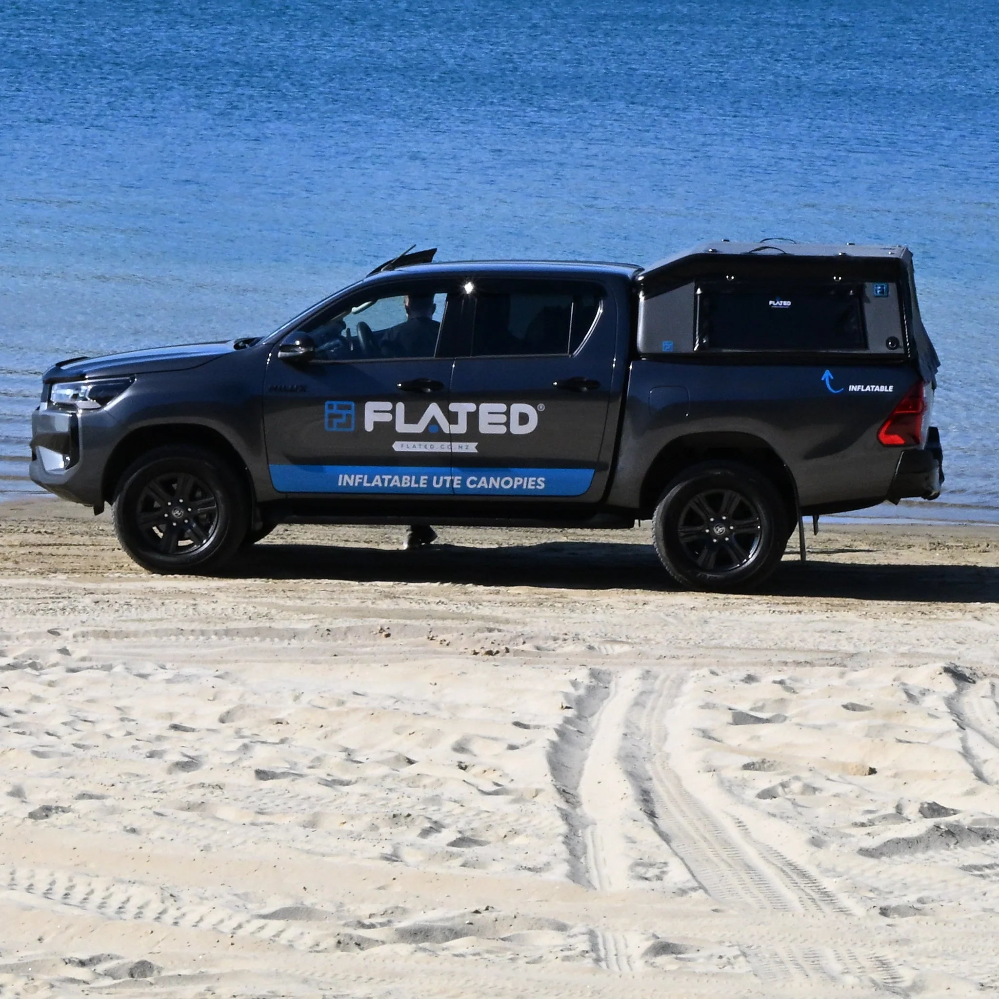 Flated Air-Topper Mid-Rise Inflatable Ute Canopy