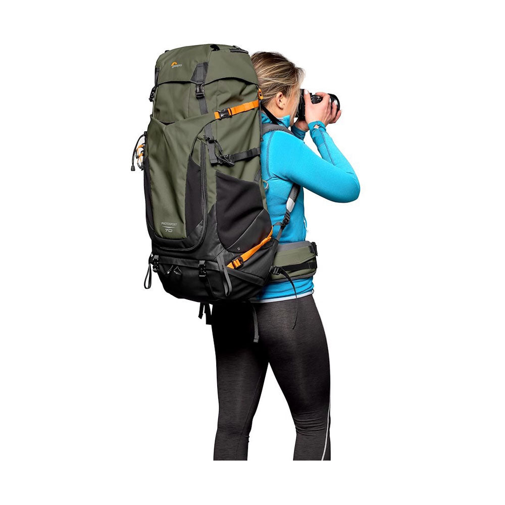 Lowepro Photosport Pro Backpack 70L AW IV Dark Green Green Line