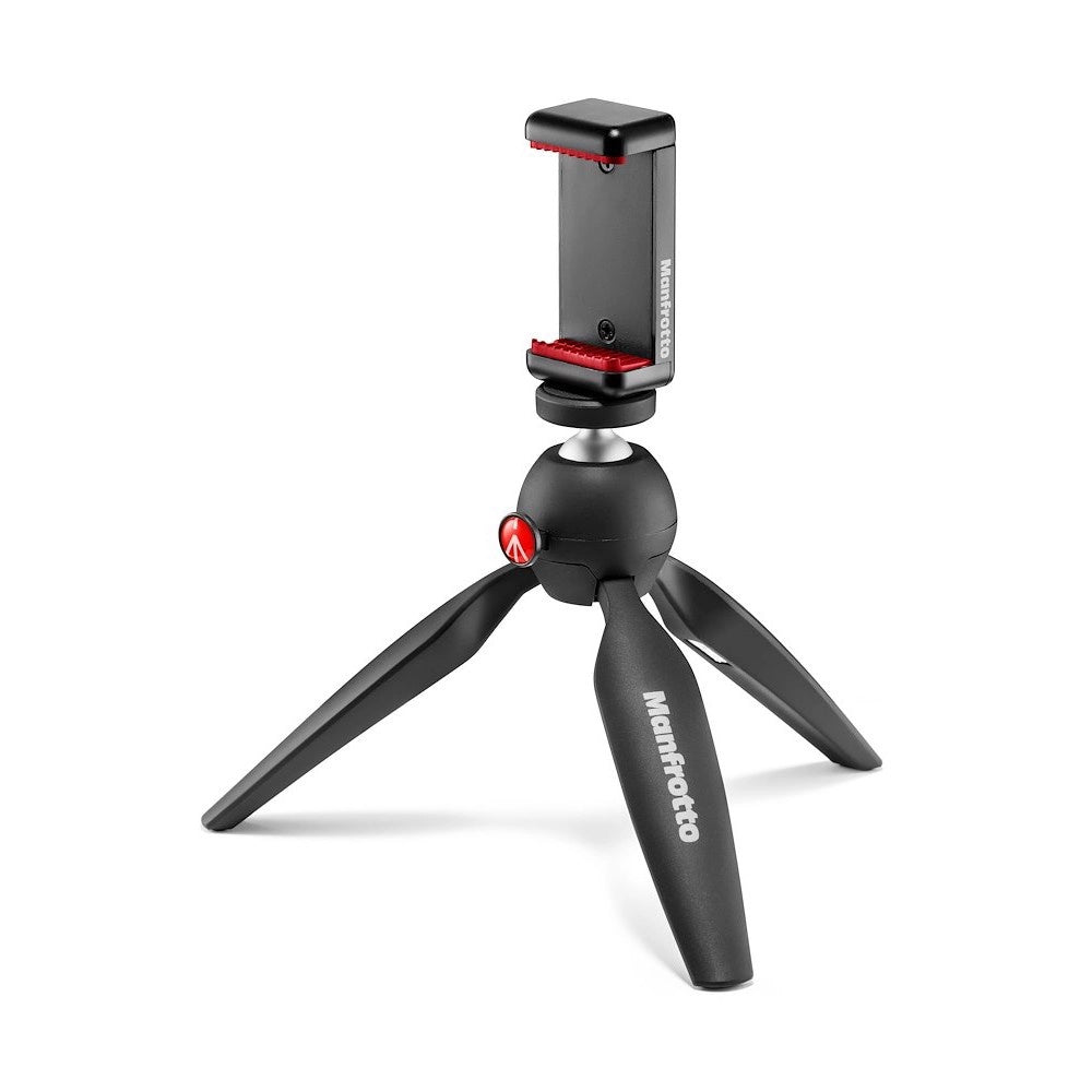 Manfrotto Pixi Mini Tripod with Universal Smartphone Clamp