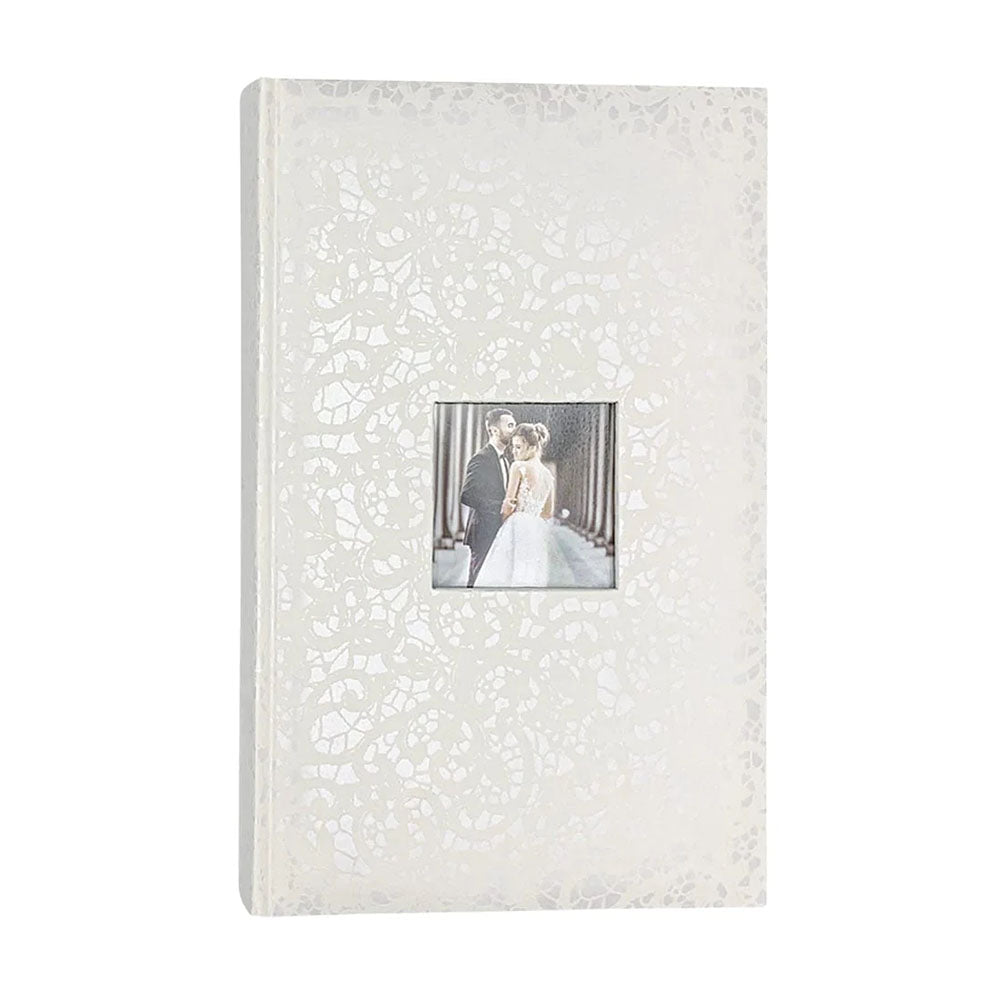 Profile Lace Wedding 4x6 Slip-in Photo Album