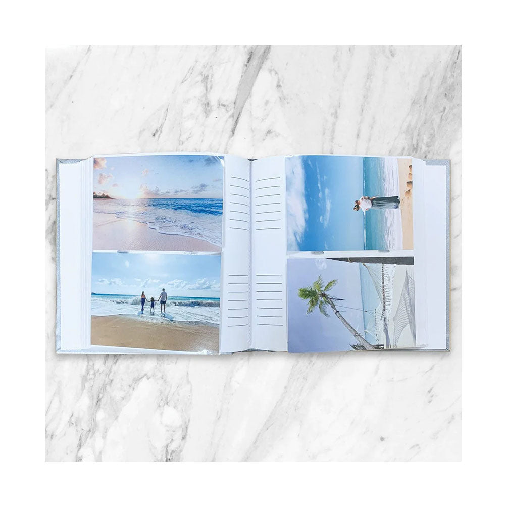 Profile PLUSH Linen Magenta 4x6 Slip-In Photo Album