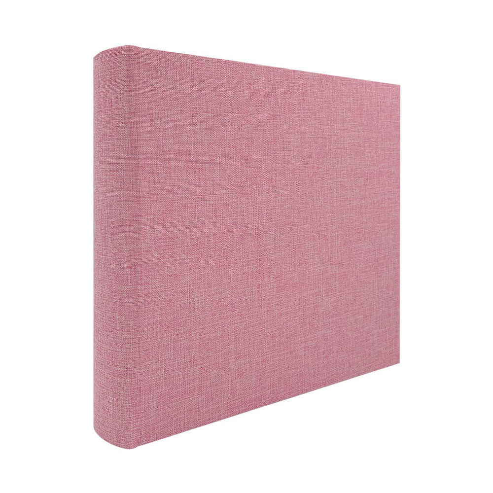 Profile PLUSH Linen Pink 4x6 Slip-In Photo Album