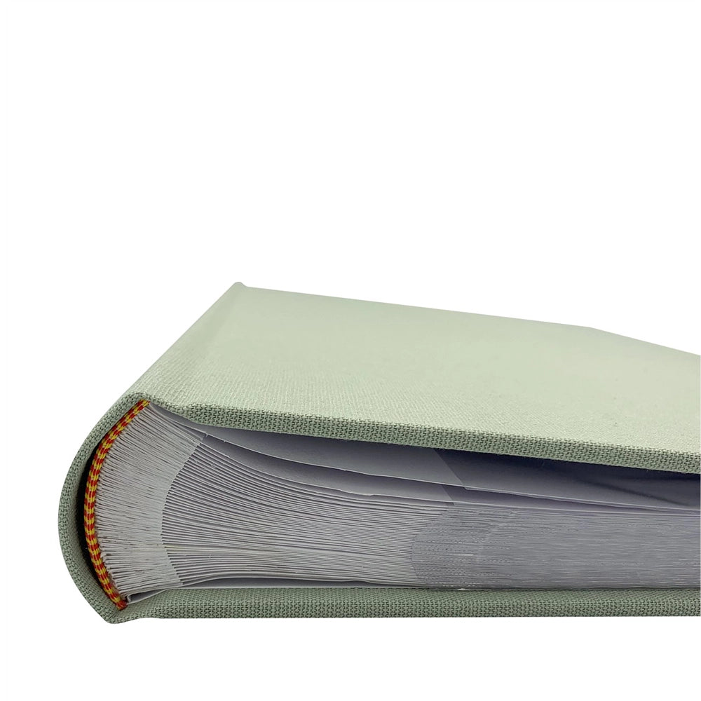 Profile PLUSH Linen Moss 4x6 Slip-In Photo Album