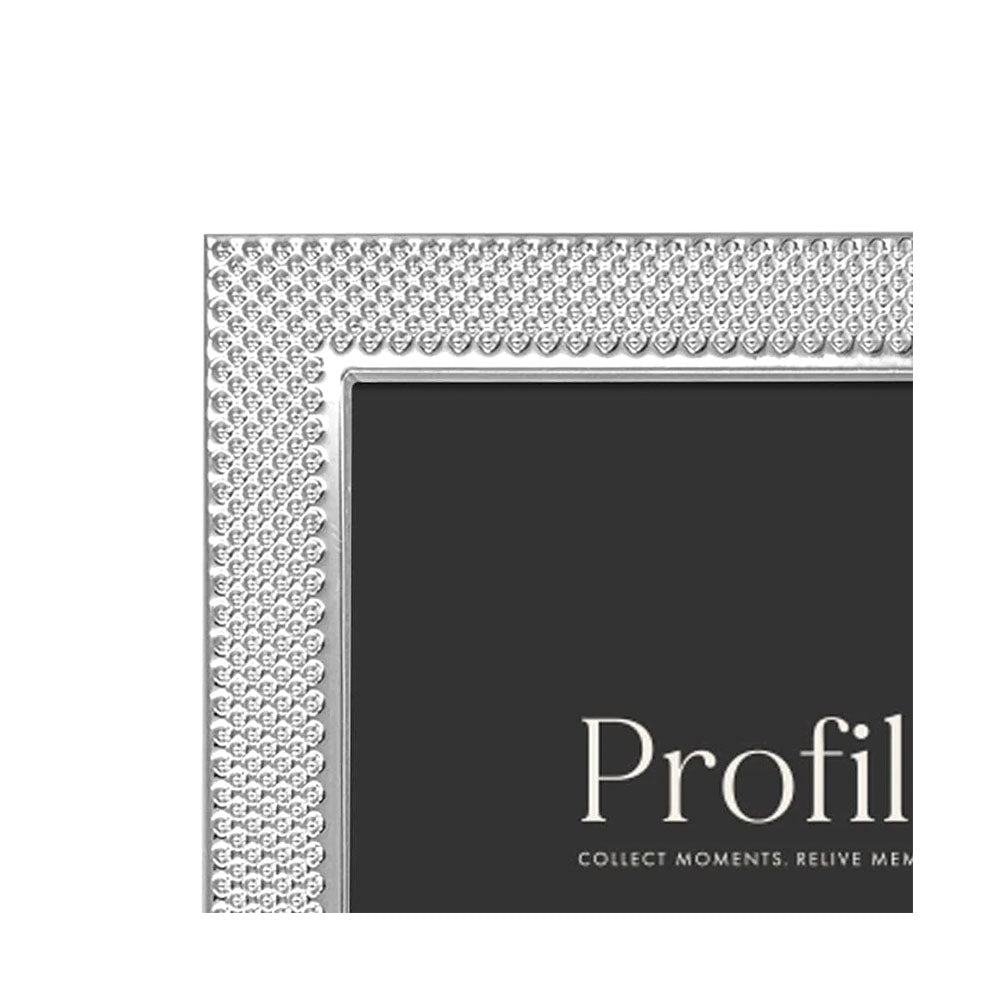 Profile Matrix Photo Frame Silver 4x6