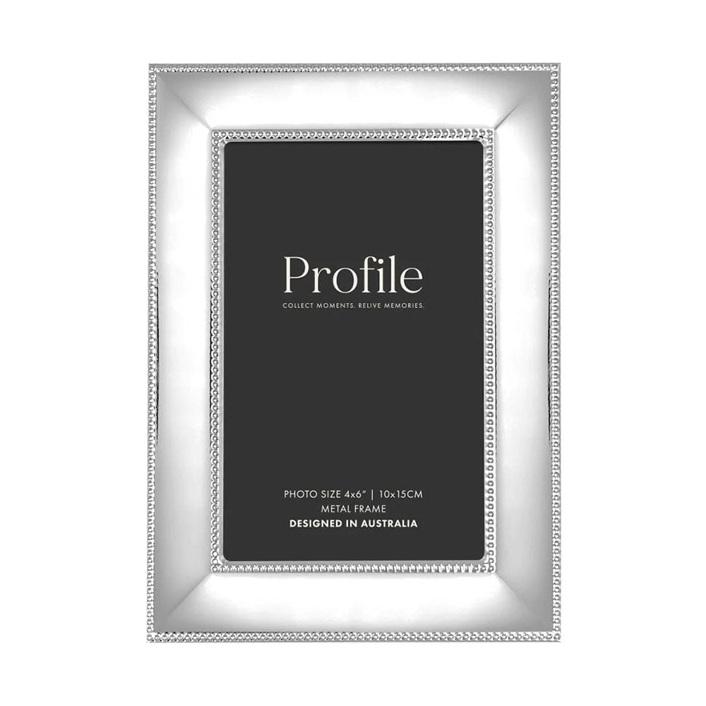 Profile Romance Silver Metal Photo Frame