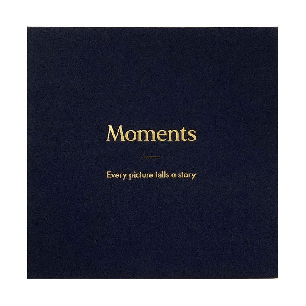 Profile Moments Slip-In Display Photo Album Black 4x6