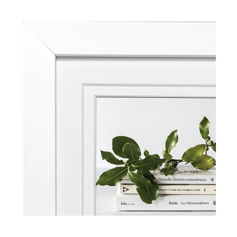 Profile Elegant Deluxe Timber Photo Frame White