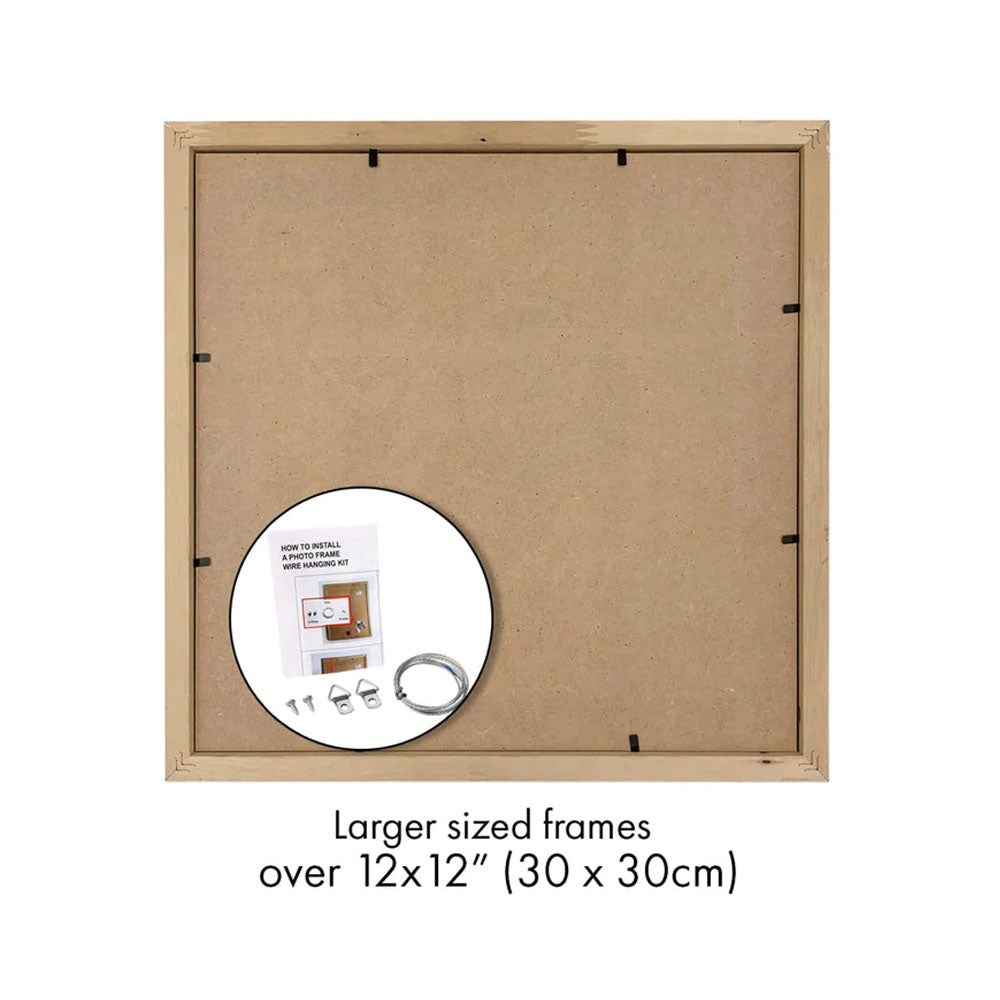 Profile Elegant Deluxe Timber Photo Frame White