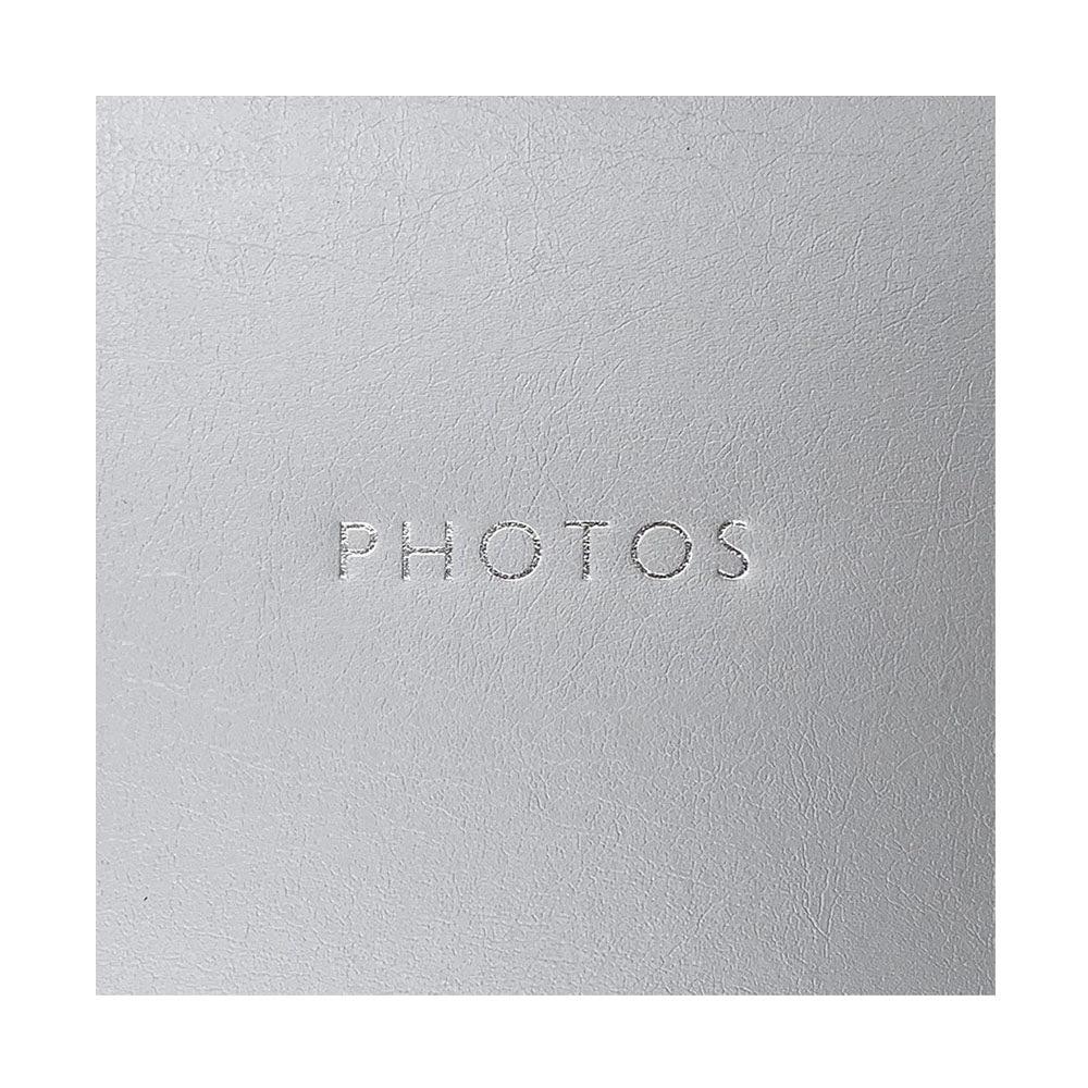 Profile Glamour Silver 4x6 Slip-In Photo Album