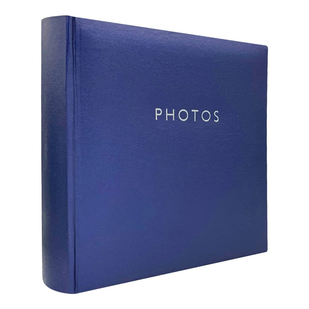 Profile Glamour Metallic Blue 4x6 Slip-In Photo Album