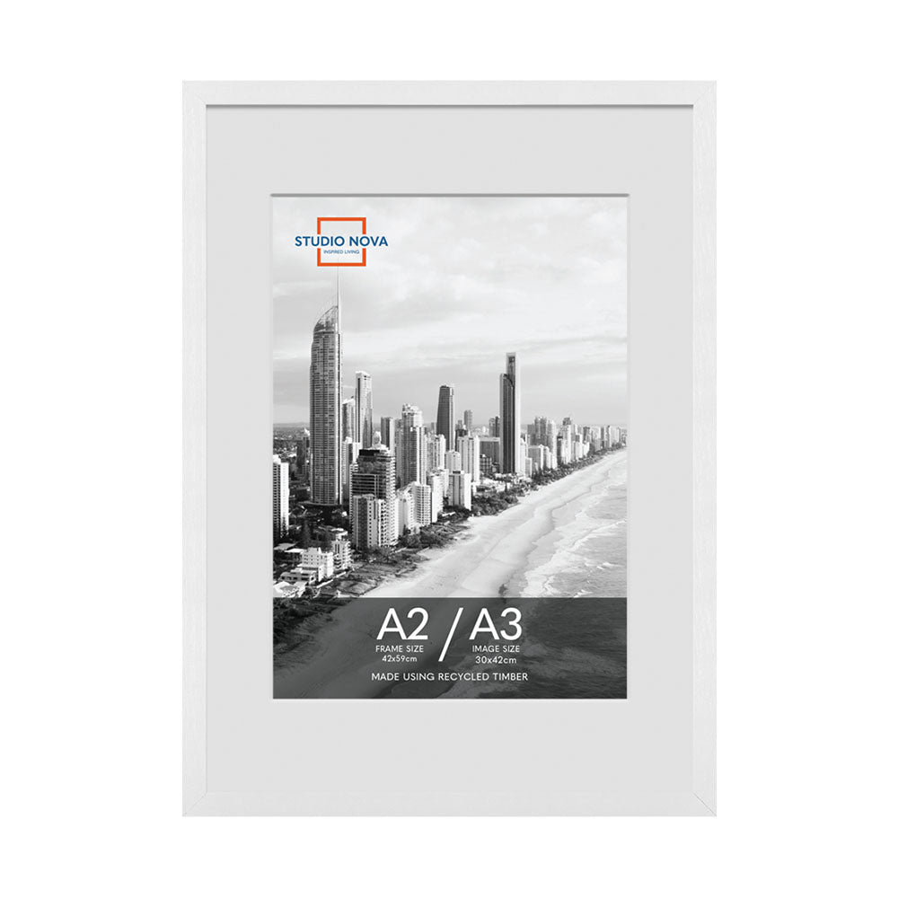 Studio Nova Home Basics Picture Poster Frame White