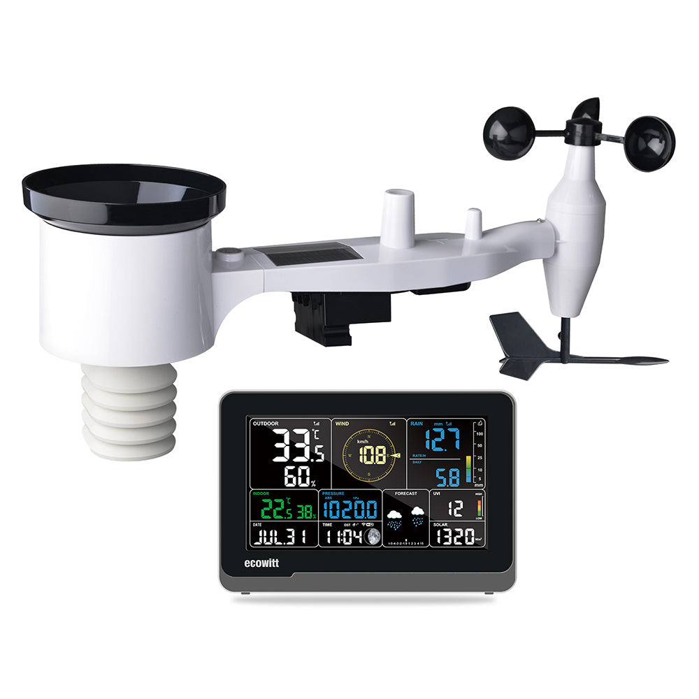 ECOWITT WS3900 Weather Station with 7-in-1 Sensore