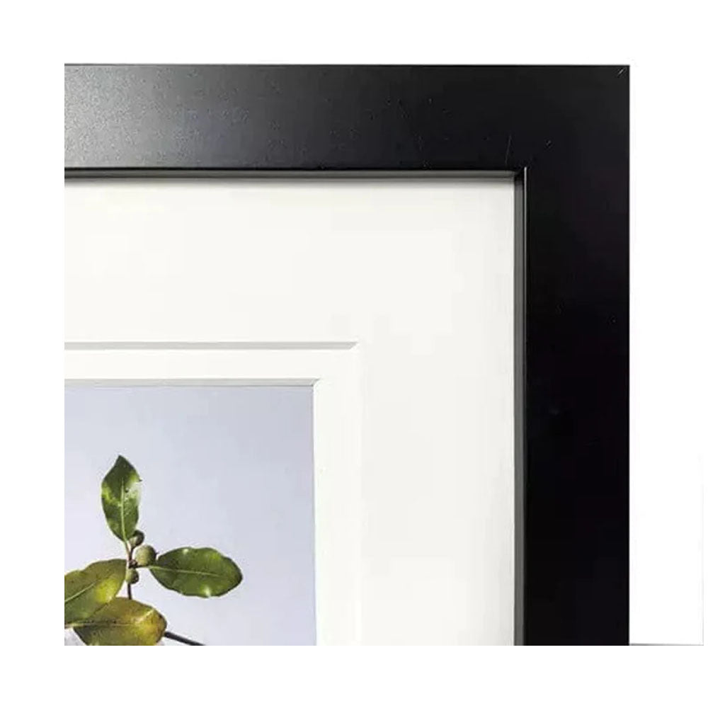 Profile Elegant Deluxe Timber Photo Frame Black