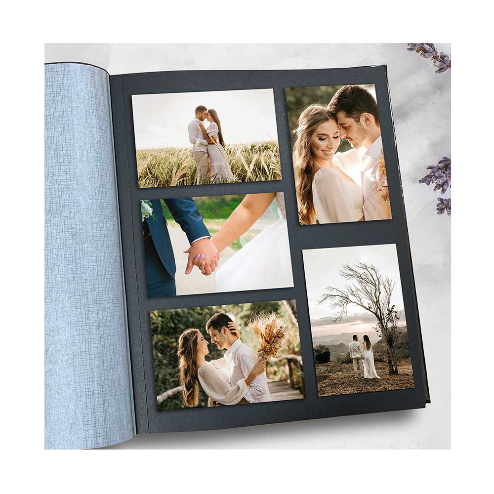 Profile Glamour Black Drymount Photo Album