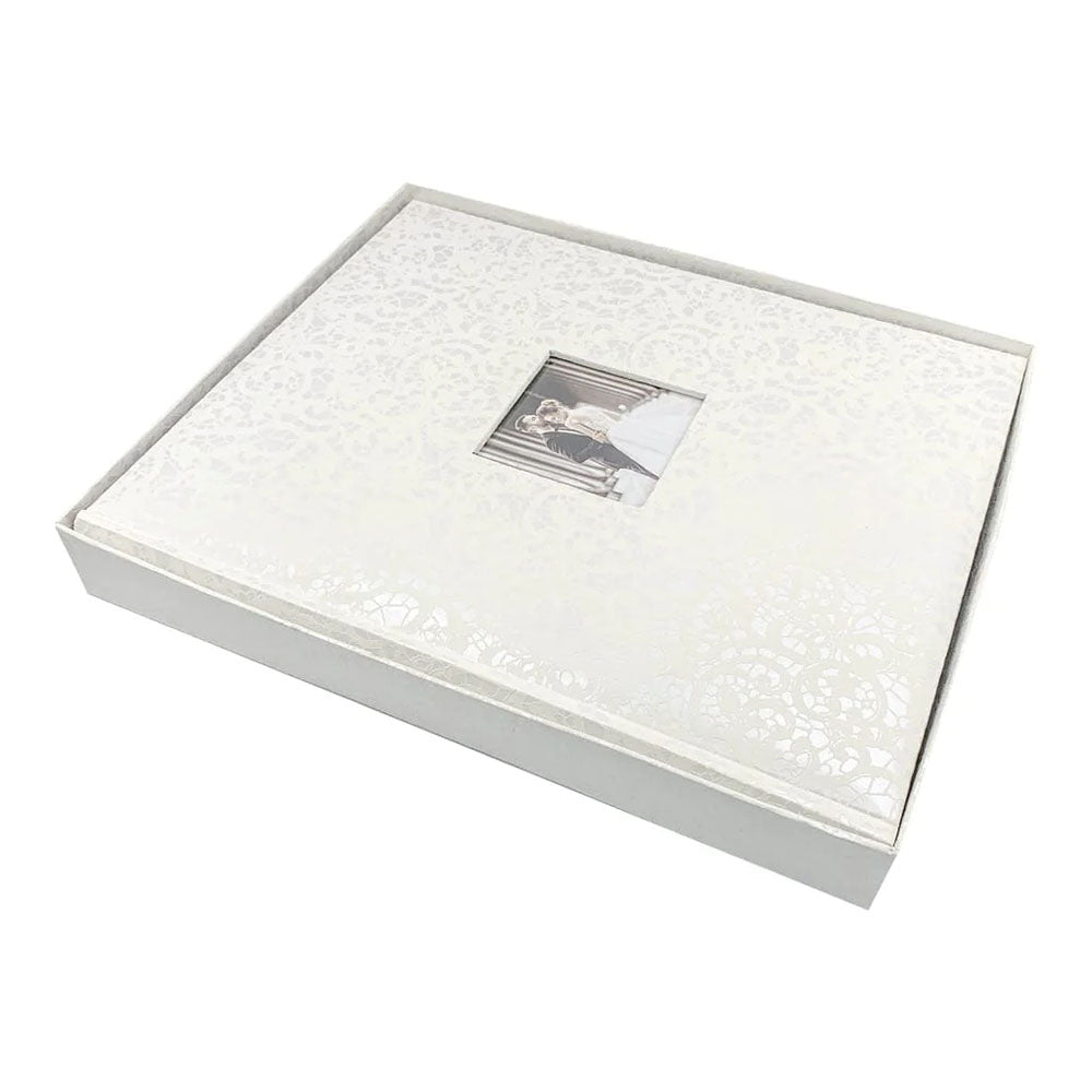 Profile Lace Wedding Drymount Photo Album
