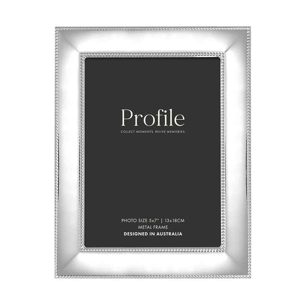 Profile Romance Silver Metal Photo Frame