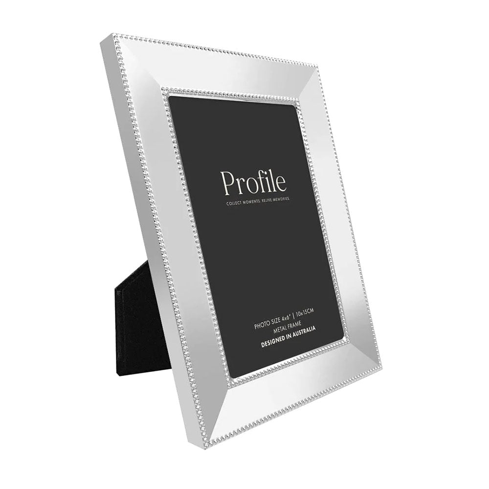 Profile Romance Silver Metal Photo Frame