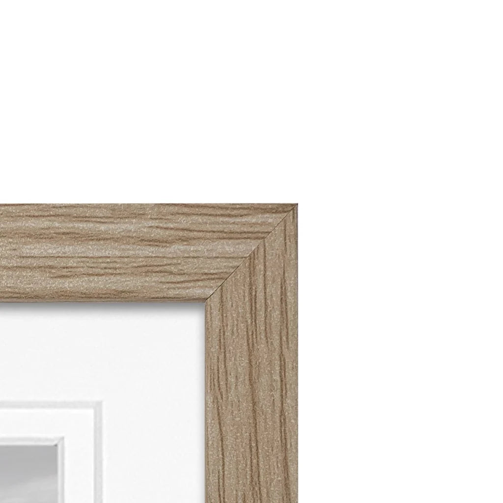 Studio Nova Gallery Wall Photo Frame Set (7 Piece) - Natural