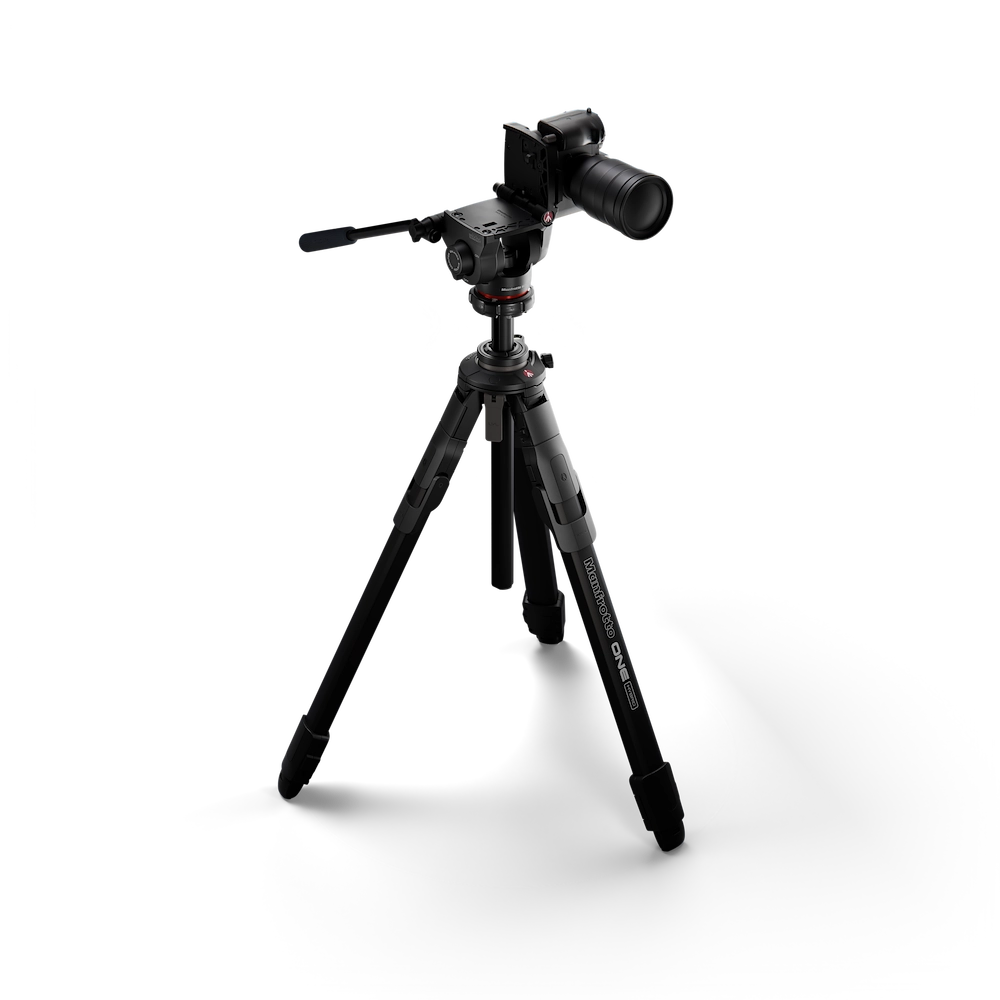 Manfrotto ONE aluminium Hybrid Tripod System w/Head