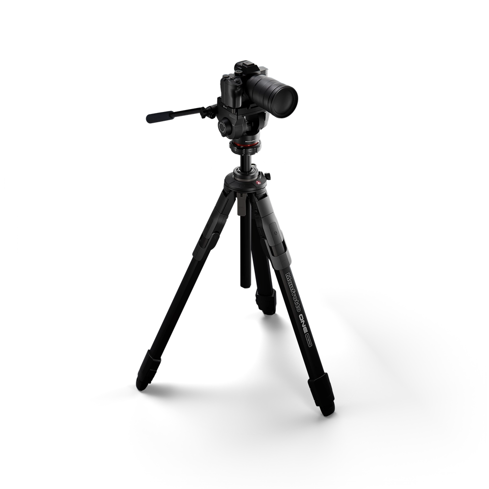 Manfrotto ONE aluminium Hybrid Tripod System w/Head