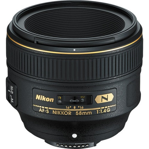 Nikon Nikkor AF-S FX 58mm F1.4G Lens