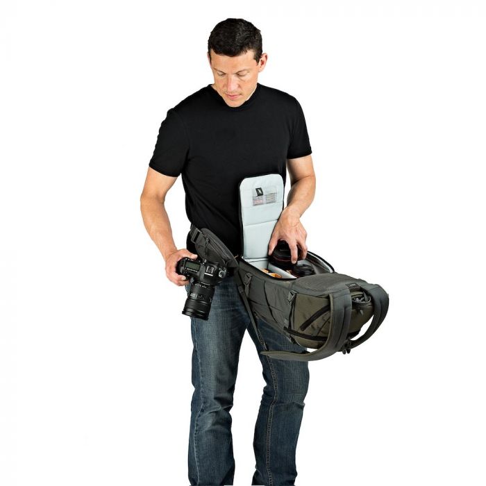 Lowepro Flipside Trek Backpack 350 AW Grey/Dark Green