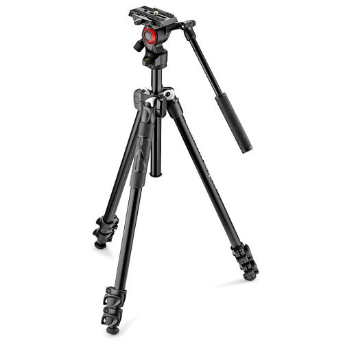 Manfrotto 290 Light Aluminium Tripod with Befree Live Fluid Head