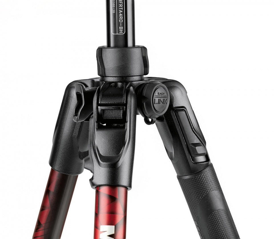 Manfrotto Befree Advanced Aluminium Travel Tripod Red