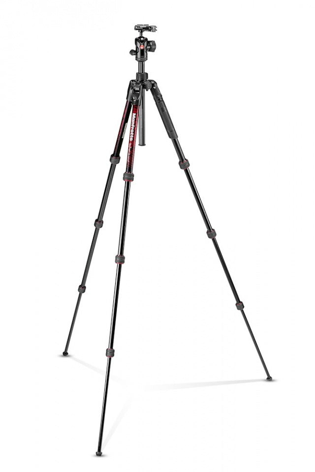 Manfrotto Befree Advanced Aluminium Travel Tripod Red