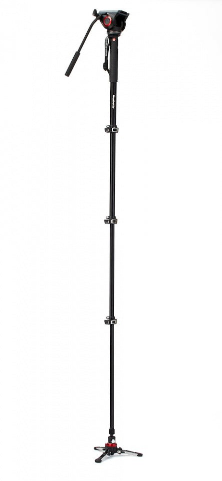 Manfrotto XPRO Video Monopod with Fluid Head & Fluidtech Base