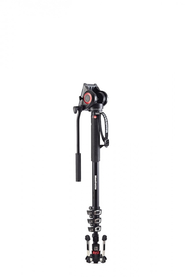 Manfrotto XPRO Video Monopod with Fluid Head & Fluidtech Base