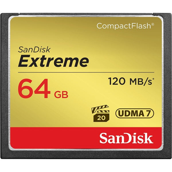 SanDisk Extreme CompactFlash Memory Card