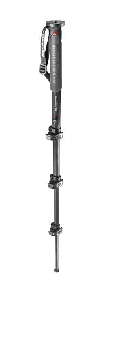 Manfrotto XPRO Photo Monopod Carbon Fibre 4 Section