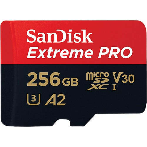 SanDisk Extreme Pro UHS-I microSDXC Memory Card with SD Adapter