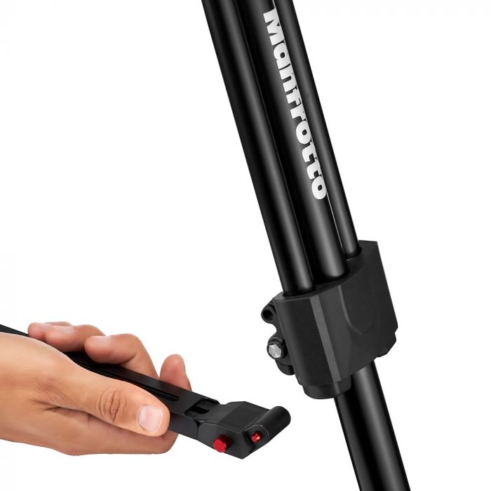 Manfrotto 526 Pro Video Head with 645 Fast Twin Aluminium Tripod