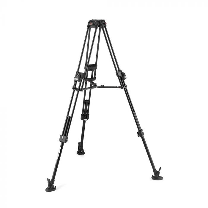 Manfrotto 645 Fast Aluminium Twin Leg Tripod with Mid Spreader