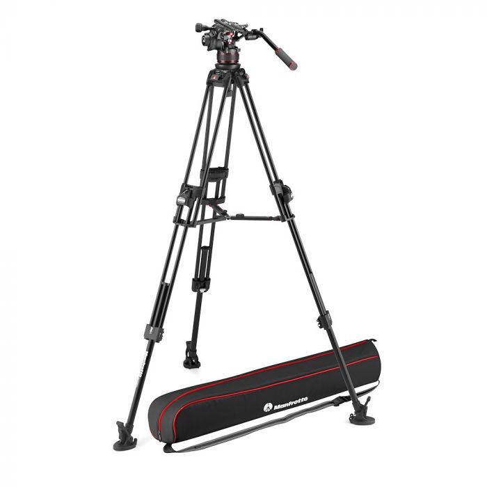 Manfrotto Nitrotech 612 with 645 Fast Twin Aluminium Tripod