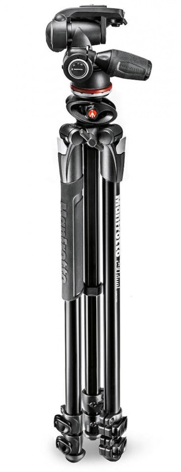 Manfrotto 290 Dual Aluminium 3 Section Tripod with 804 3 Way Head