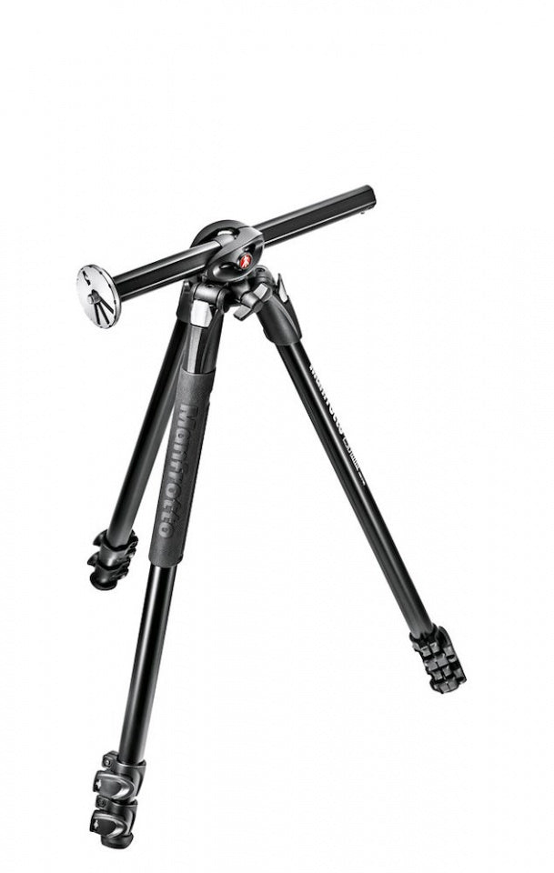 Manfrotto 290 Dual Aluminium 3 Section Tripod with 804 3 Way Head