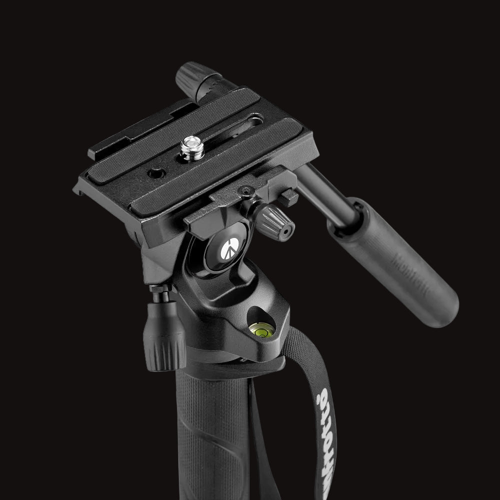 Manfrotto Element MII Aluminium Video Monopod with Fluid Head