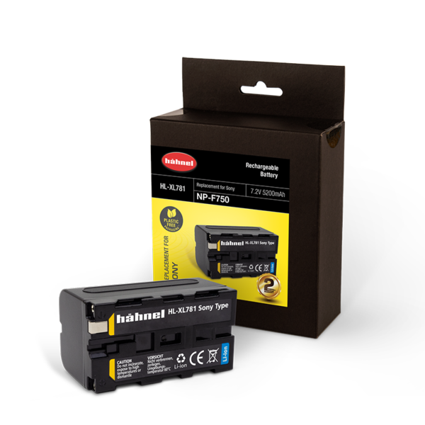 Hahnel HL-XL781 Sony NP-F750 Battery