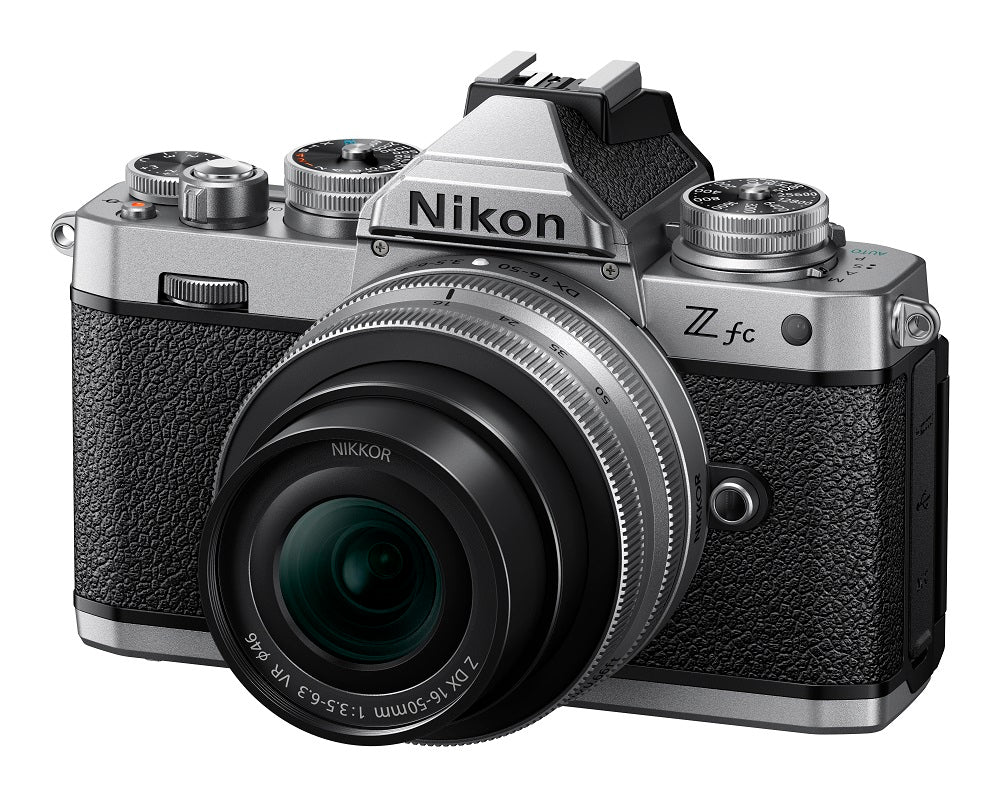 Nikon Z FC Black with Nikkor Z DX 16-50mm VR Silver & 55-250 VR Black